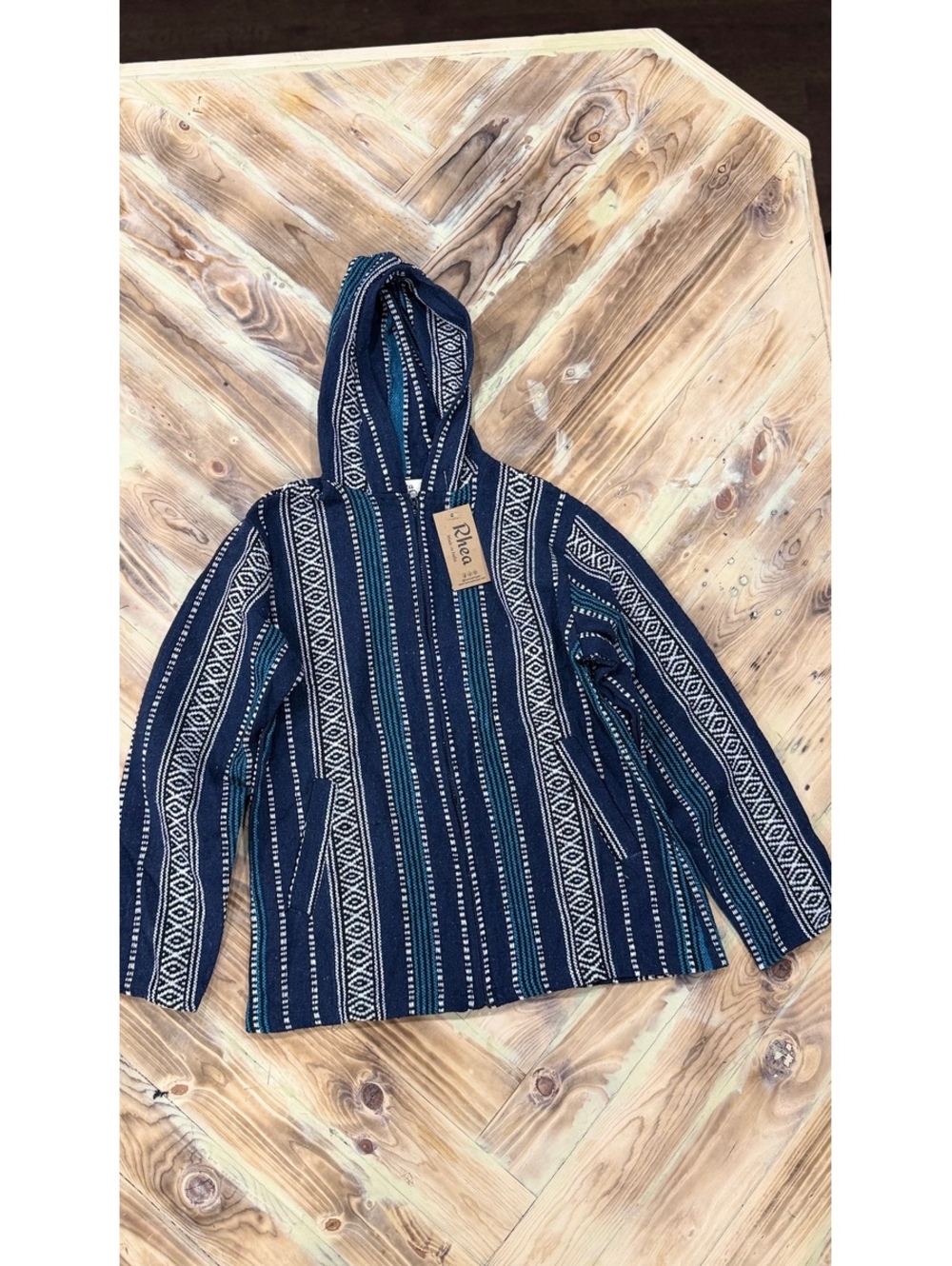 Rhea Patterned Zip Up 0640